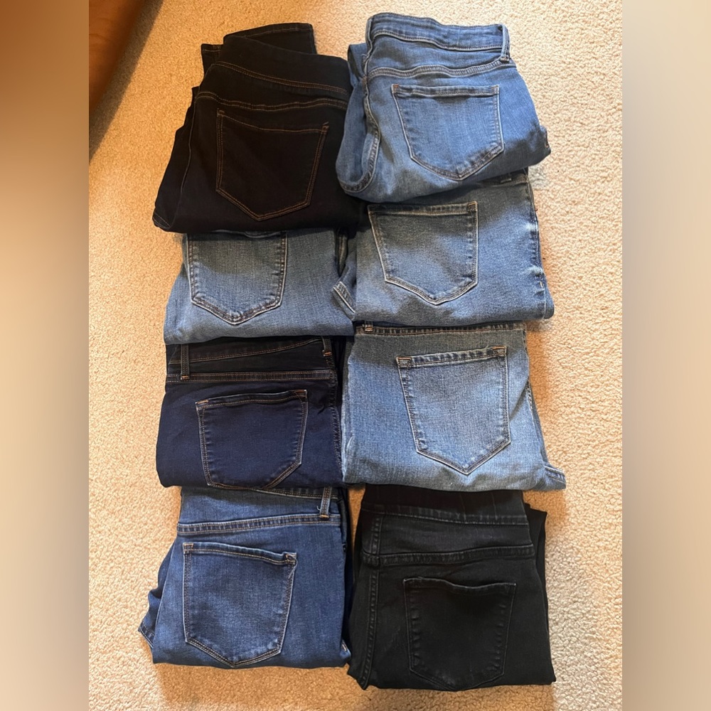 Women’s Old Navy Skinny Jeans Lot